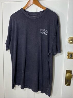 Vintage Nectar Lifted Spirit Graphic T-shirt Gray Fade Shortsleeve T-Shirt XL